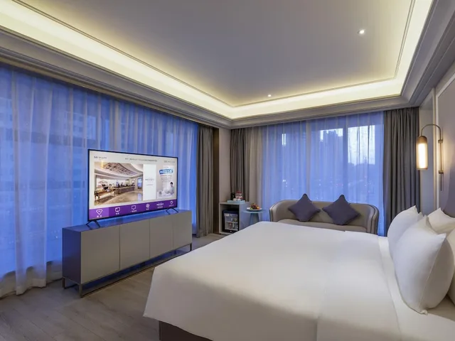 غرفة قياسية بسرير كينج، Mercure Yan'an Downtown 1/3