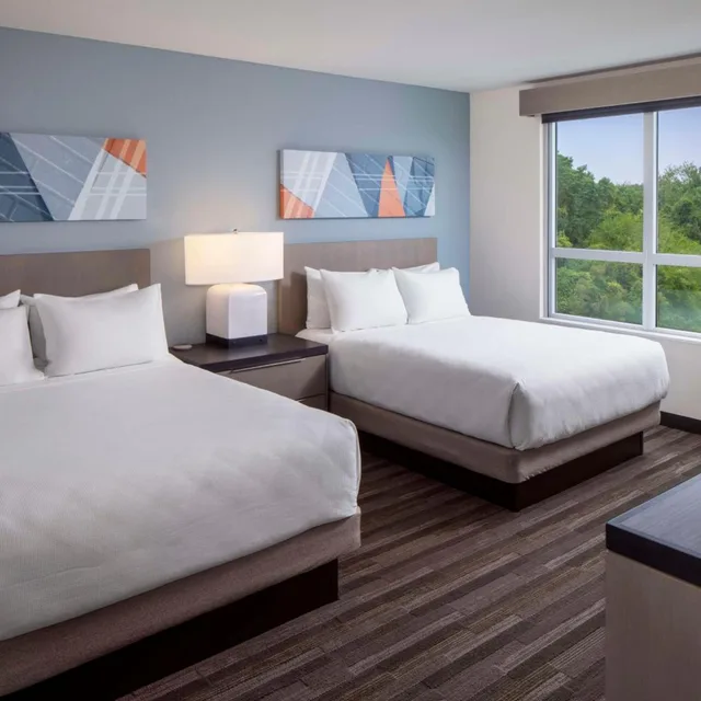 1 Bedroom, Specialty, Suite, Queen Bed, Kitchen, Accessible, Hyatt House Charleston Mount Pleasant 1/2