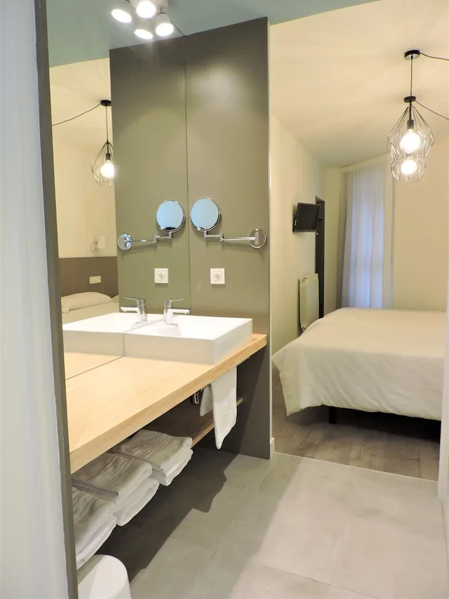 غرفة بسرير مزدوج، El Hotel Jacobeo 6/6