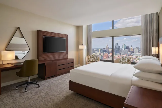 جناح فاخر بغرفة نوم واحدة بإطلالة، Sheraton Kansas City Hotel At Crown Center 3/4