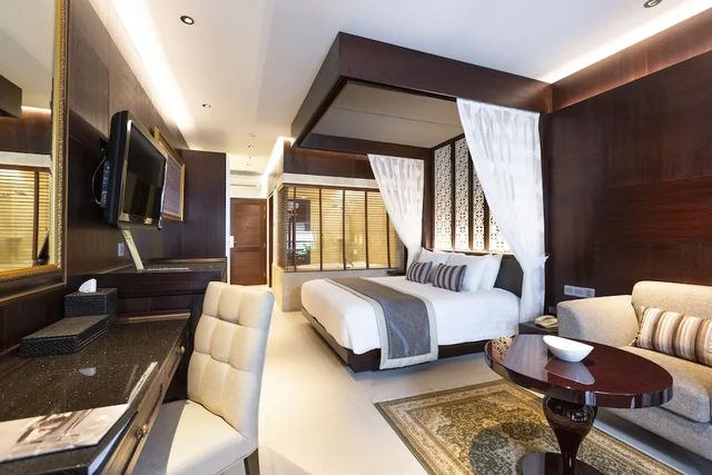 Santrian, Deluxe, Queen Bed، Puri Santrian 2/4