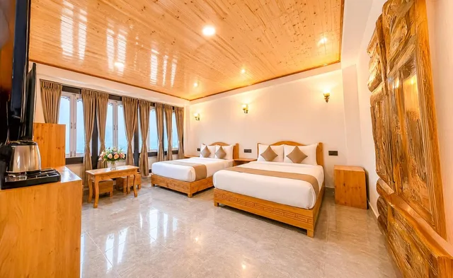 غرفة عائلية بسريرين كوين، Ecotel Lachung 1/1