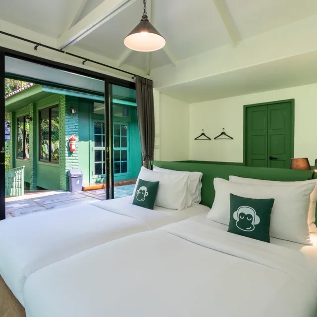 غرفة عائلية بغرفتي نوم، Blu Monkey Pooltara Krabi 4/8