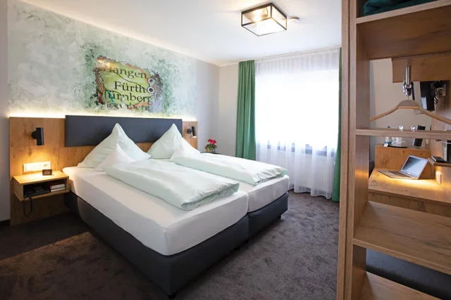 غرفة بسرير مزدوج، Ambient Hotel Am Europakanal 9/10