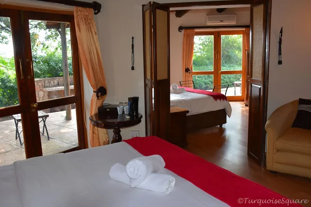 2 Bedrooms, Family, Double or Twin Bed, La Montagne Guest Lodge 1/2
