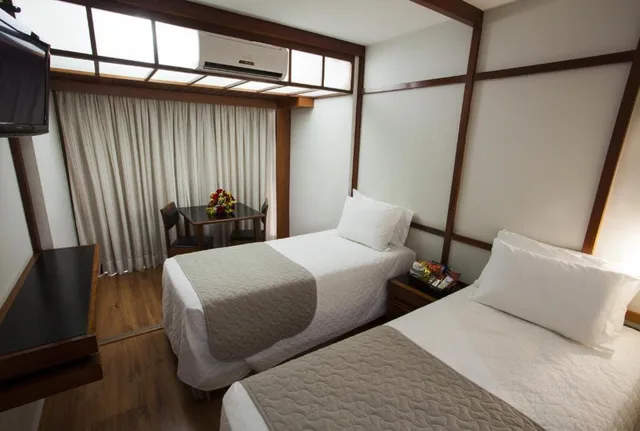 غرفة قياسية بسريرين منفصلين بغرفة نوم واحدة، Hotel Nikko 1/7