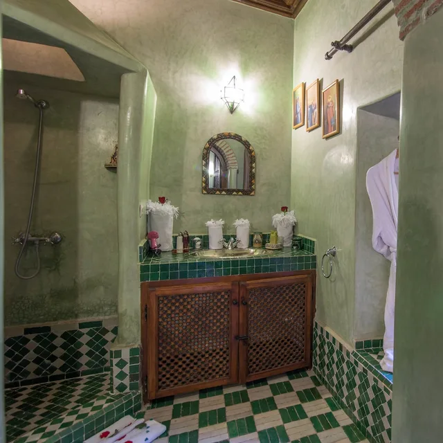 Room, Single, Single Bed, Riad Samsli 2/3