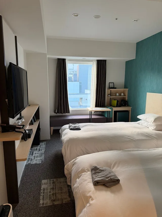 غرفة يابانية بفراش فوتون وسريرين منفصلين، Tmark City Hotel Sapporo Odori 1/3