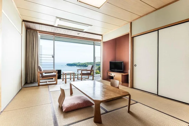 Japanese, Sea View, Shared Bathroom, with Pool، Spa & Resort Hotel Solage Oita-Hiji 2/3