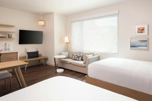 استوديو بسريرين كوين مع أريكة، Element by Marriott San Diego Mission Valley 1/3
