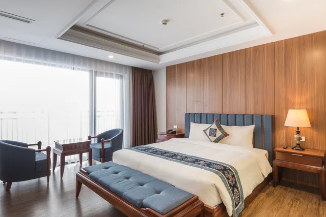 غرفة غراند ديلوكس بسرير مزدوج أو سريرين منفصلين، Bamboo Sapa Hotel 2/7