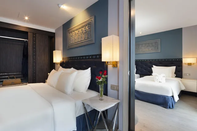غرفة متصلة عائلية، Erica Nha Trang Hotel 1/3