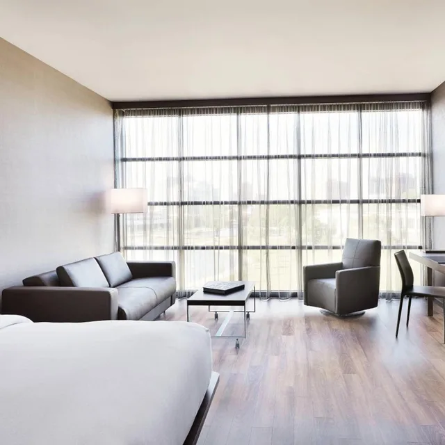 غرفة بسرير كينج بإطلالة على المدينة مع أريكة، Ac Hotel Huntsville Downtown 7/8
