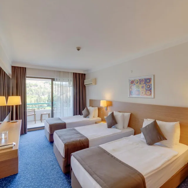 غرفة بإطلالة على الجبل، Grand Efe Hotel 5/10