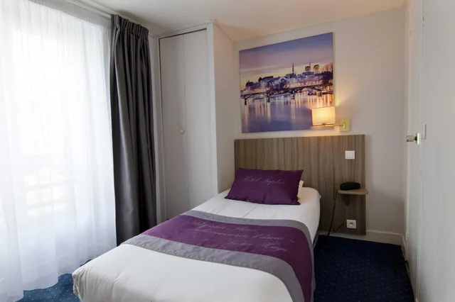 غرفة قياسية مفردة، Hotel Saphir Grenelle 1/4