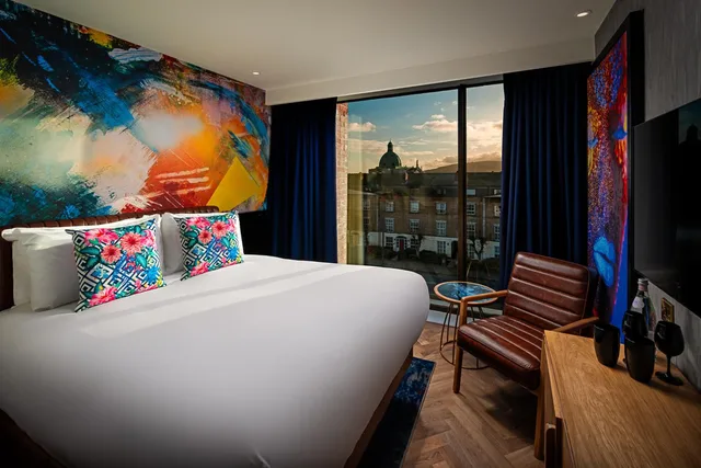 غرفة ديلوكس بإطلالة، NYX Hotel Dublin Portobello 1/5