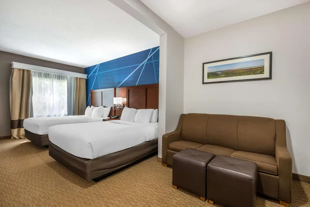 جناح ديلوكس بسرير كوين، Comfort Suites Omaha East-Council Bluffs 3/9