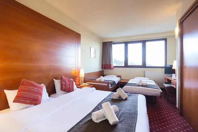 Classic, Quadruple, Twin Beds, 2 Trundle Beds، Hotel La Plagne Le Terra Nova - Winter 3/10