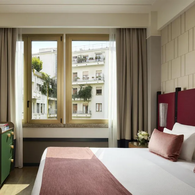 غرفة بريميوم بسرير مزدوج أو سريرين منفصلين، Tivoli Milano President 3/10