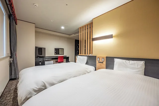 Royal, Twin Beds, Kagoshima Plaza Hotel Tenmonkan 1/4