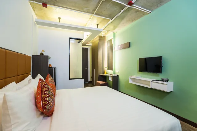 غرفة بسرير مزدوج، Aim House Bangkok 1/1