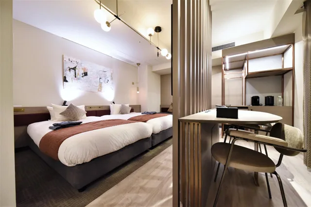 Semi Room, Grand, 2 Semi Double Beds, Sofa، Hotel Cordia Osaka Hommachi 1/2