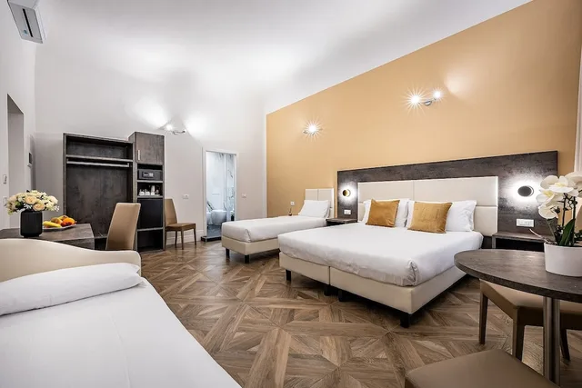 غرفة رباعية بسرير مزدوج، B&B De' Biffi 3/7