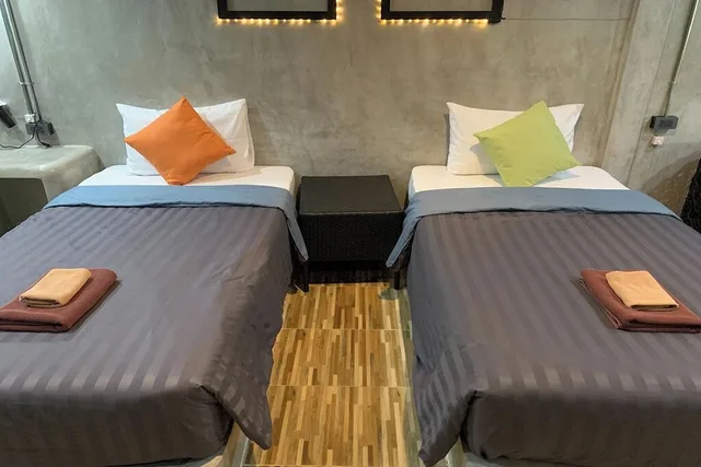 غرفة ديلوكس بسريرين منفصلين، The Loft At Chiangrai 10/10