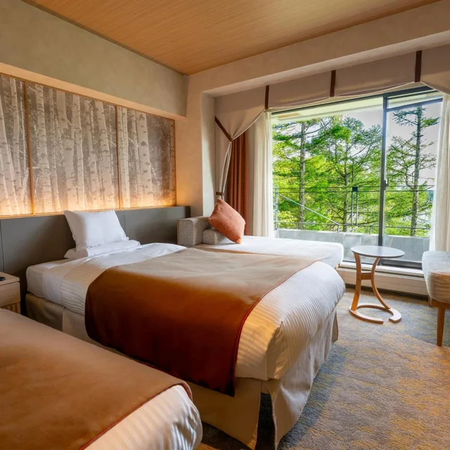 Deluxe, Twin Beds, Hotel Anbient Tateshina 2/4