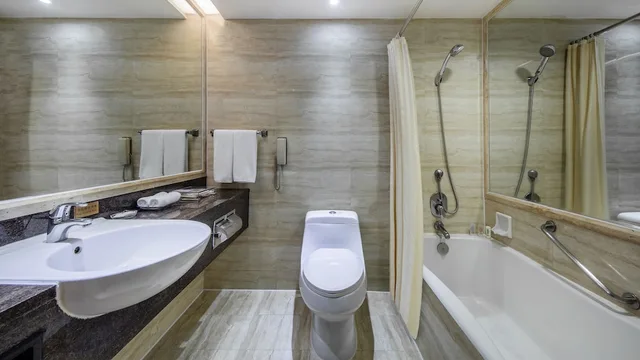 غرفة قياسية بسرير مزدوج، Crowne Plaza Foshan 9/9