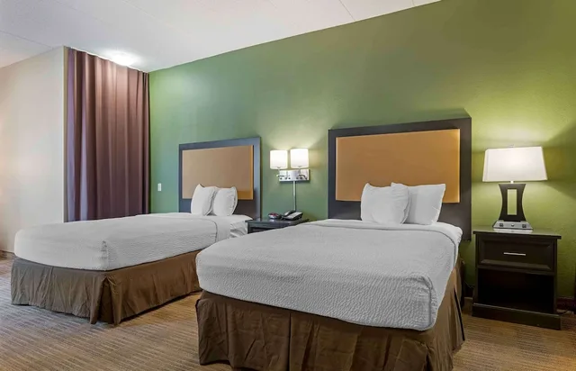 استوديو بسريرين مزدوجين، Extended Stay America Chicago - Skokie 2/6
