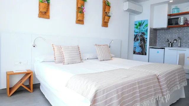 Studio, Twin Beds, Sea View, Sofa, Terrace, Apartamentos Typic Marina Playa - Adults Only 2/10