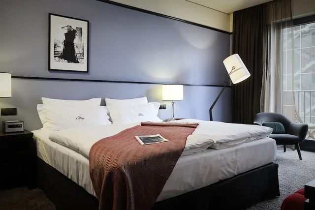 غرفة بسريرين منفصلين، The George Hotel Hamburg 2/5