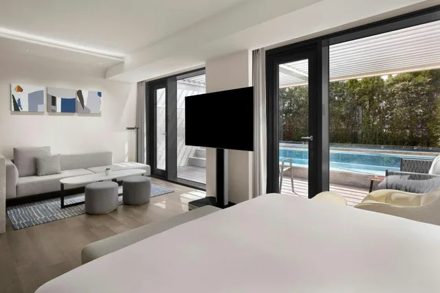 1 Bedroom, Suite, King Bed, Private Poolterrace, Club Lounge Access، AC Hotel by Marriott Seoul Gangnam 4/5