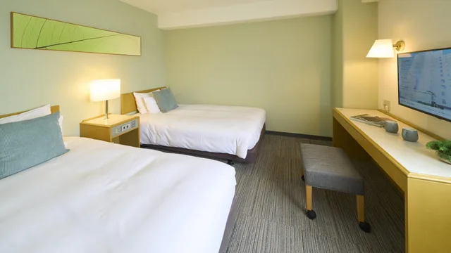 غرفة قياسية ركنية بسريرين منفصلين للمدخنين، Hotel Resol Machida 1/1