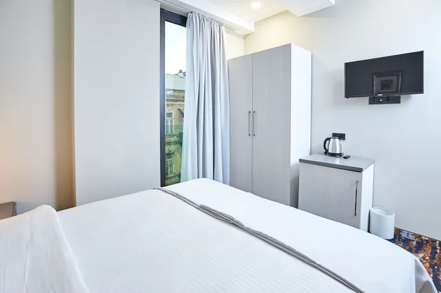 غرفة قياسية بسريرين منفصلين بإطلالة على المدينة بشرفة، Brosse Garden Hotel 2/10