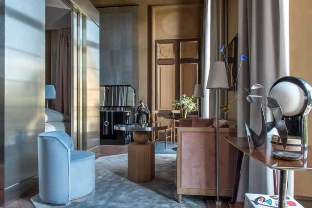 Superior, Suite, King Bed, Garden View, Kitchenette, Pool Access, Cour des Vosges 2/3