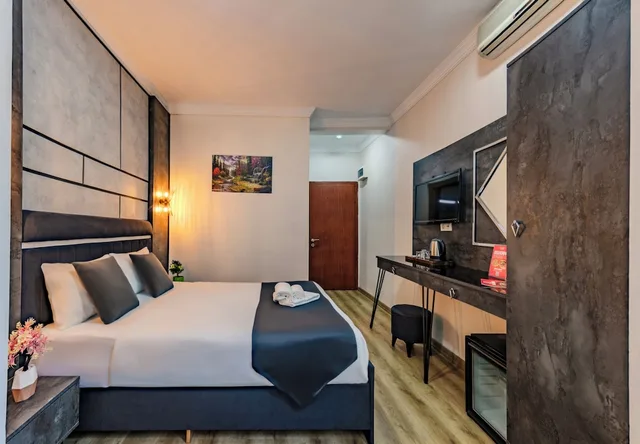 غرفة ديلوكس بسرير مزدوج، La Pazza Suites 4/10