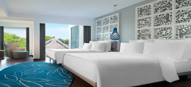 غرفة كلاسيكية بسرير مزدوج، Le Meridien Bali Jimbaran Hotel 1/1