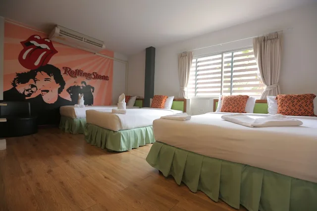 Plus, Family, 1 King and 2 Double Beds، My Way Hua Hin Music Hotel 7/10