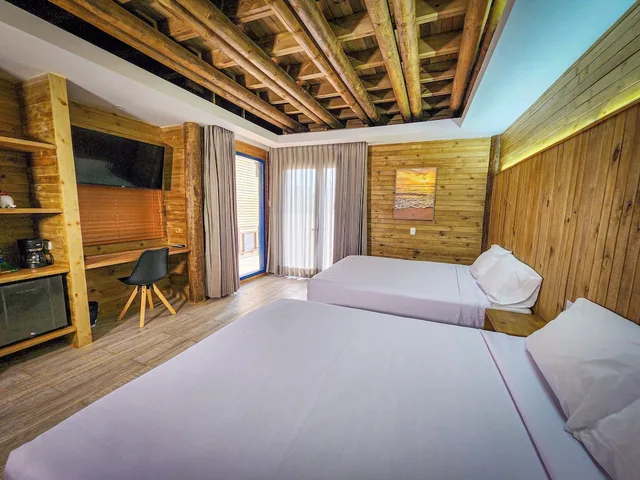 كابينة ديلوكس بسريرين كوين، Hotel Explore Cano Dulce 1/2
