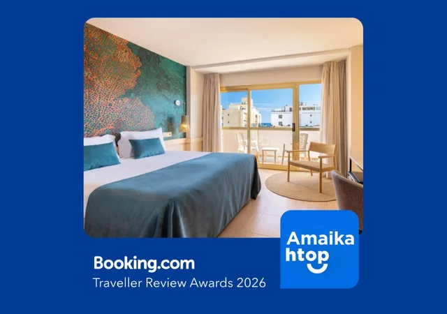 غرفة سوبيريور بسرير كينج بإطلالة على البحر، htop Amaika - Adults Only 8/10