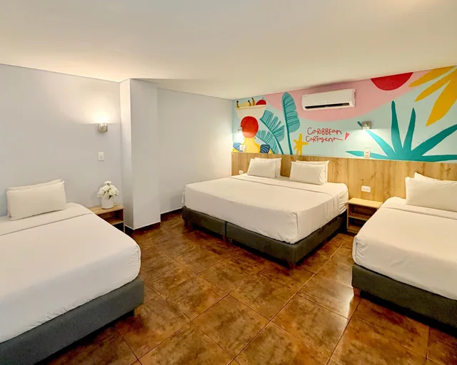 Room, Quadruple, Hotel Caribbean Cartagena 2/4