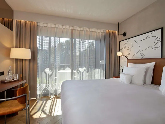 غرفة ديلوكس بسرير كينج بشرفة، L Esquisse Hotel & Spa Colmar - MGallery Collection 6/9