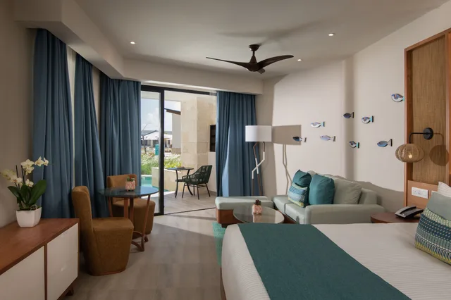 Preferred Club, Swim Out, Junior Suite, King Bed، Dreams Macao Beach Punta Cana 4/6