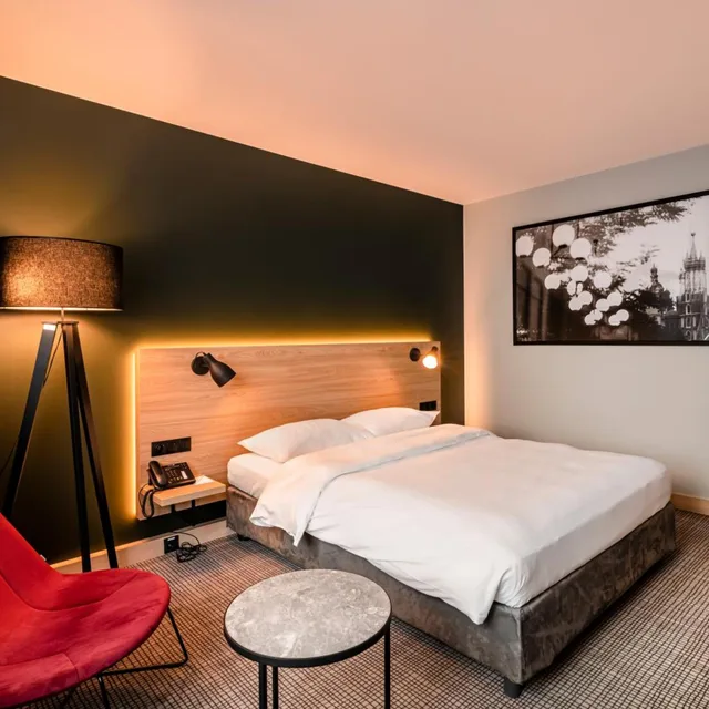 غرفة قياسية بسرير مزدوج، Park Inn By Radisson Krakow 6/8