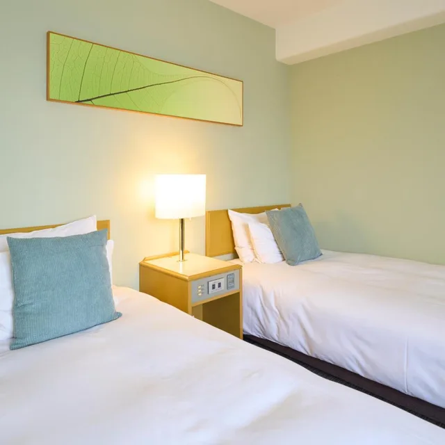 Room, Twin Beds, Smoking, Hotel Resol Machida 7/8