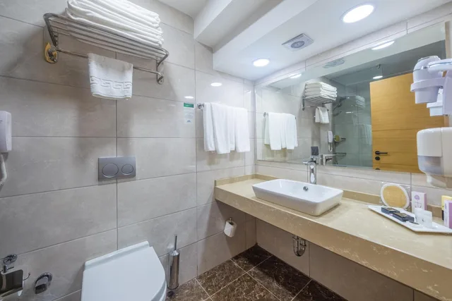 غرفة قياسية بسرير مزدوج أو سريرين منفصلين بإطلالة على البحر، Salamis Bay Conti Resort and Casino 8/8
