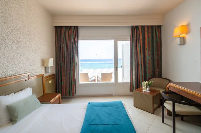 غرفة بإطلالة على البحر مفردة بسريرين منفصلين، Sol Azur Beach Congress 3/4