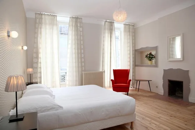 غرفة ديلوكس بسرير مزدوج، Inter Hotel Le Roncevaux 3/8